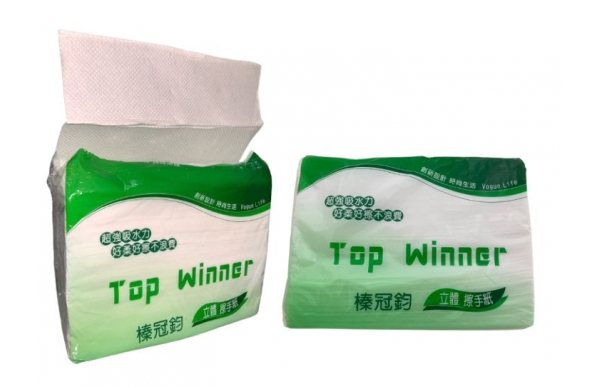 雙層貼合擦手紙
